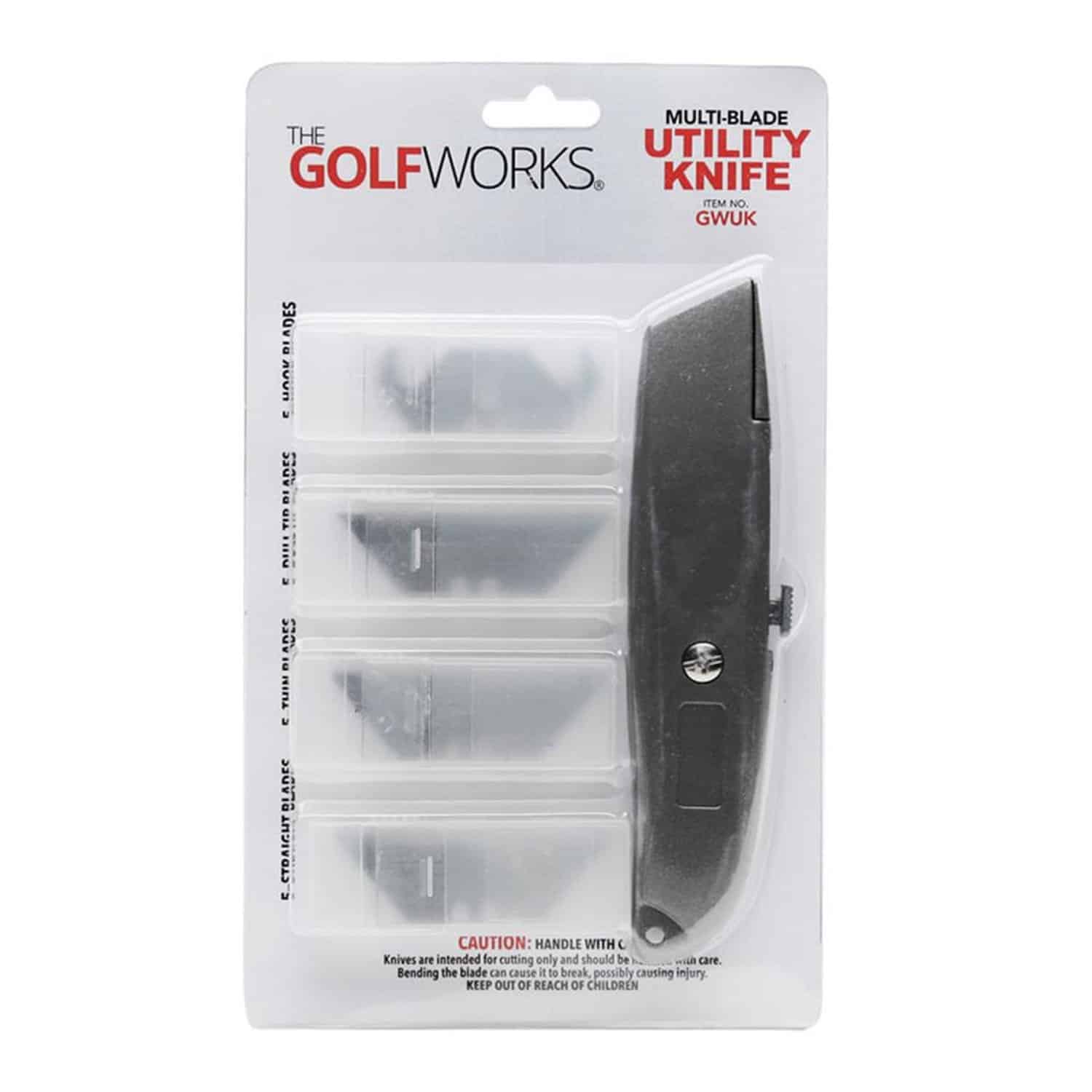 Knife w/Hook & Straight Blades